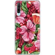 Силіконовий чохол BoxFace Huawei P Smart Pro Tropical Flowers (38612-up2416)