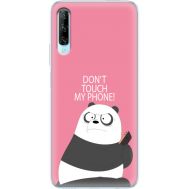 Силіконовий чохол BoxFace Huawei P Smart Pro Dont Touch My Phone Panda (38612-up2425)