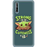 Силіконовий чохол BoxFace Huawei P Smart S Strong in me Cuteness is (40353-up2337)