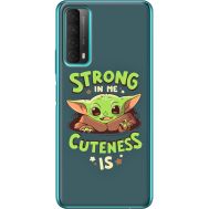 Силіконовий чохол BoxFace Huawei P Smart 2021 Strong in me Cuteness is (41133-up2337)