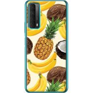 Силіконовий чохол BoxFace Huawei P Smart 2021 Tropical Fruits (41133-up2417)