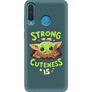 Силіконовий чохол BoxFace Huawei P30 Lite Strong in me Cuteness is (36871-up2337)