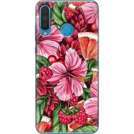 Силіконовий чохол BoxFace Huawei P30 Lite Tropical Flowers (36871-up2416)