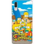 Силіконовий чохол BoxFace Huawei P20 The Simpsons (33128-up2391)