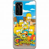 Силіконовий чохол BoxFace Huawei P40 The Simpsons (39746-up2391)