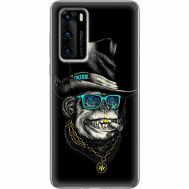 Силіконовий чохол BoxFace Huawei P40 Rich Monkey (39746-up2438)