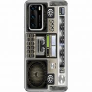 Силіконовий чохол BoxFace Huawei P40 Old Boombox (39746-up2446)