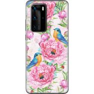 Силіконовий чохол BoxFace Huawei P40 Pro Birds and Flowers (39750-up2376)