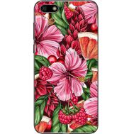 Силіконовий чохол BoxFace Huawei Y5 2018 Tropical Flowers (33370-up2416)