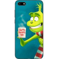 Силіконовий чохол BoxFace Huawei Y5 2018 Santa Hates You (33370-up2449)