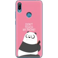 Силіконовий чохол BoxFace Huawei Y6 Prime 2019 Dont Touch My Phone Panda (36648-up2425)