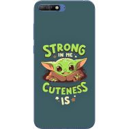Силіконовий чохол BoxFace Huawei Y6 2018 Strong in me Cuteness is (33371-up2337)