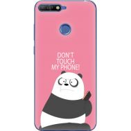 Силіконовий чохол BoxFace Huawei Y6 Prime 2018 / Honor 7A Pro Dont Touch My Phone Panda (33830-up2425)