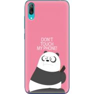 Силіконовий чохол BoxFace Huawei Y7 Pro 2019 Dont Touch My Phone Panda (36651-up2425)