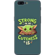 Силіконовий чохол BoxFace OnePlus 5 Strong in me Cuteness is (33857-up2337)
