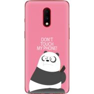 Силіконовий чохол BoxFace OnePlus 7 Dont Touch My Phone Panda (37256-up2425)