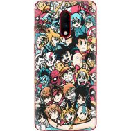 Силіконовий чохол BoxFace OnePlus 7 Anime Stickers (37256-up2458)