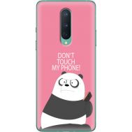 Силіконовий чохол BoxFace OnePlus 8 Dont Touch My Phone Panda (39989-up2425)