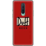 Силіконовий чохол BoxFace OnePlus 8 Duff beer (39989-up2427)