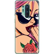 Силіконовий чохол BoxFace OnePlus 8 Pro Pink Girl (39994-up2388)