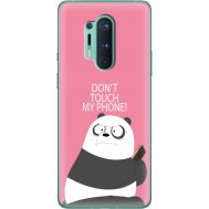Силіконовий чохол BoxFace OnePlus 8 Pro Dont Touch My Phone Panda (39994-up2425)