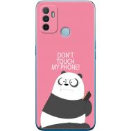 Силіконовий чохол BoxFace OPPO A53 Dont Touch My Phone Panda (41736-up2425)