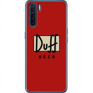 Силіконовий чохол BoxFace OPPO A91 Duff beer (41576-up2427)
