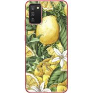 Силіконовий чохол BoxFace Samsung A025 Galaxy A02S Lemon Pattern (41511-up2415)