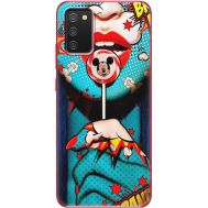 Силіконовий чохол BoxFace Samsung A025 Galaxy A02S Girl Pop Art (41511-up2444)