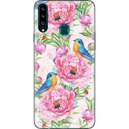 Силіконовий чохол BoxFace Samsung A207 Galaxy A20s Birds and Flowers (38125-up2376)