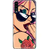 Силіконовий чохол BoxFace Samsung A207 Galaxy A20s Pink Girl (38125-up2388)