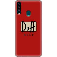 Силіконовий чохол BoxFace Samsung A207 Galaxy A20s Duff beer (38125-up2427)