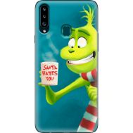 Силіконовий чохол BoxFace Samsung A207 Galaxy A20s Santa Hates You (38125-up2449)