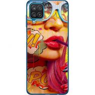 Силіконовий чохол BoxFace Samsung A125 Galaxy A12 Yellow Girl Pop Art (41506-up2442)