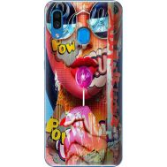 Силіконовий чохол BoxFace Samsung A305 Galaxy A30 Colorful Girl (36416-up2443)
