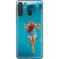 Силіконовий чохол BoxFace Samsung A215 Galaxy A21 Girl In The Sea (39760-up2387)