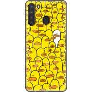 Силіконовий чохол BoxFace Samsung A215 Galaxy A21 Yellow Ducklings (39760-up2428)