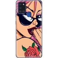Силіконовий чохол BoxFace Samsung A217 Galaxy A21s Pink Girl (40006-up2388)