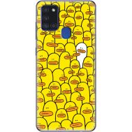 Силіконовий чохол BoxFace Samsung A217 Galaxy A21s Yellow Ducklings (40006-up2428)