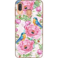 Силіконовий чохол BoxFace Samsung A405 Galaxy A40 Birds and Flowers (36707-up2376)