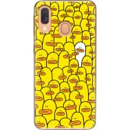 Силіконовий чохол BoxFace Samsung A405 Galaxy A40 Yellow Ducklings (36707-up2428)