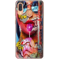 Силіконовий чохол BoxFace Samsung A405 Galaxy A40 Colorful Girl (36707-up2443)
