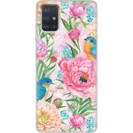 Силіконовий чохол BoxFace Samsung A515 Galaxy A51 Birds in Flowers (38808-up2374)
