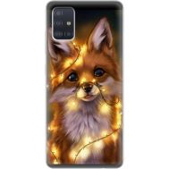 Силіконовий чохол BoxFace Samsung A515 Galaxy A51 Рождественская лиса (38808-up2399)
