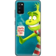 Силіконовий чохол BoxFace Samsung A415 Galaxy A41 Santa Hates You (39755-up2449)