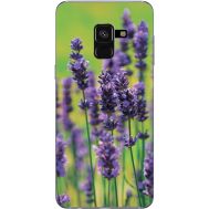 Силіконовий чохол BoxFace Samsung A530 Galaxy A8 (2018) Green Lavender (32657-up2245)