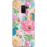 Силіконовий чохол BoxFace Samsung A530 Galaxy A8 (2018) Birds in Flowers (32657-up2374)