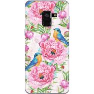 Силіконовий чохол BoxFace Samsung A530 Galaxy A8 (2018) Birds and Flowers (32657-up2376)
