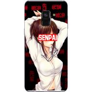 Силіконовий чохол BoxFace Samsung A530 Galaxy A8 (2018) Senpai (32657-up2396)