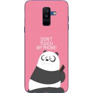 Силіконовий чохол BoxFace Samsung A605 Galaxy A6 Plus 2018 Dont Touch My Phone Panda (33377-up2425)